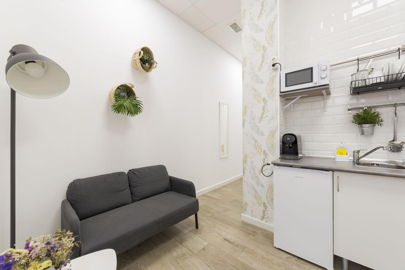 Salón del apartamento Qurtuba Al-Ándalus